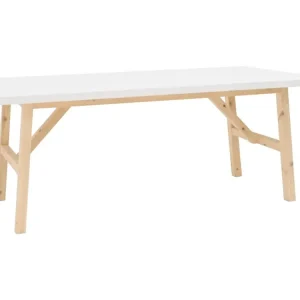 Table à manger Siep blanche 120cm