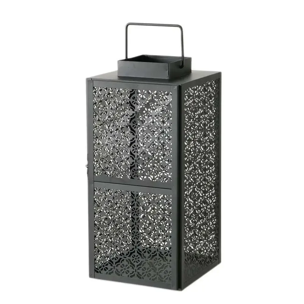Lanterne Valéria carré, pour intérieur, H.45 x L.20 cm