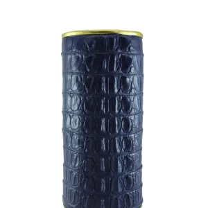 Naturel Authentique Urban Decor Cylinder Vase Croc - Blue