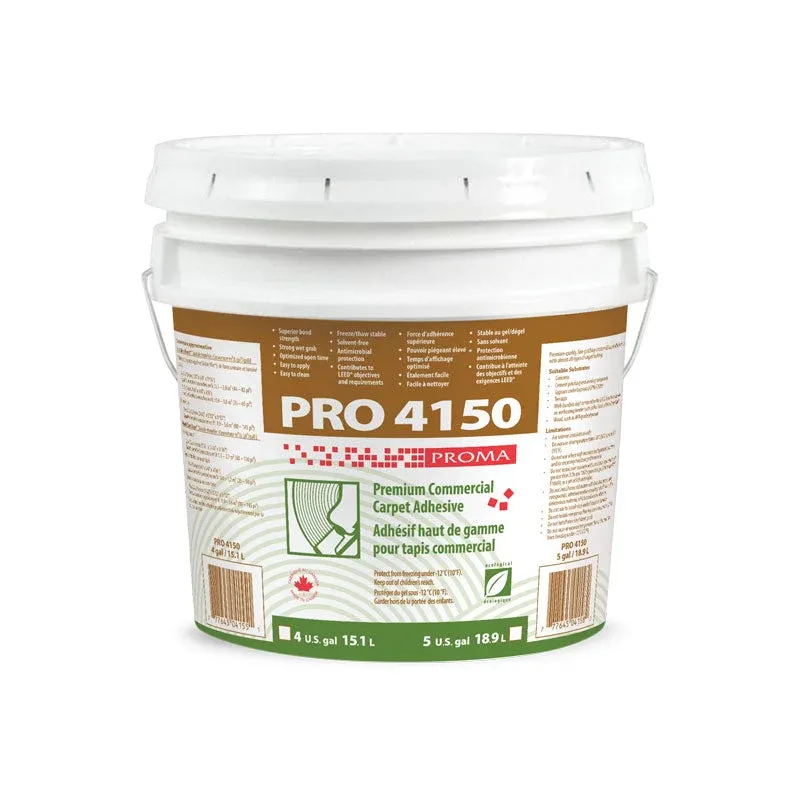 PRO 4150™ Proma - Adhésif de qualité supérieure pour tapis commercial