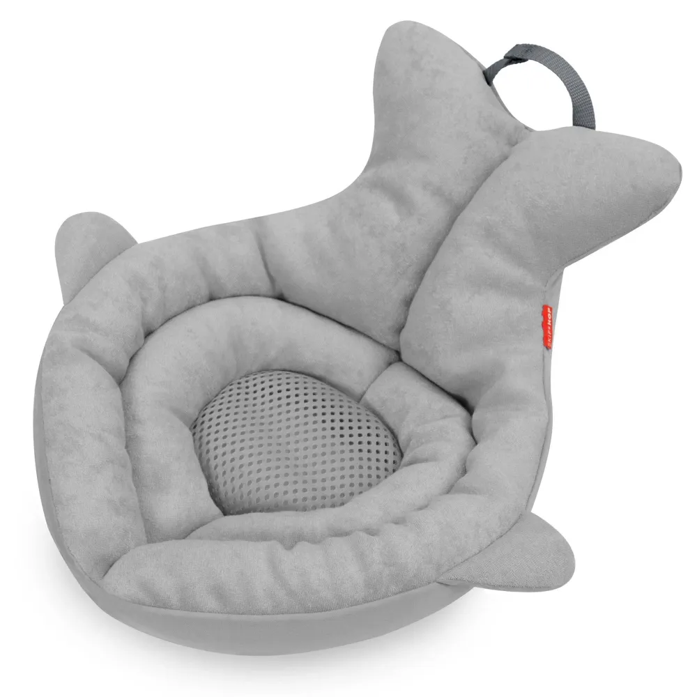 Skip Hop Moby Softspot Tapis de bain baleine grise