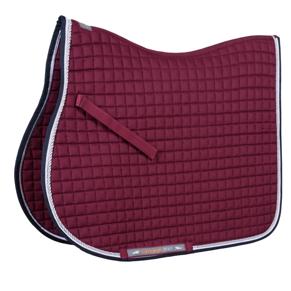 Tapis de selle chabraque mixte Neo Star Wine Red F