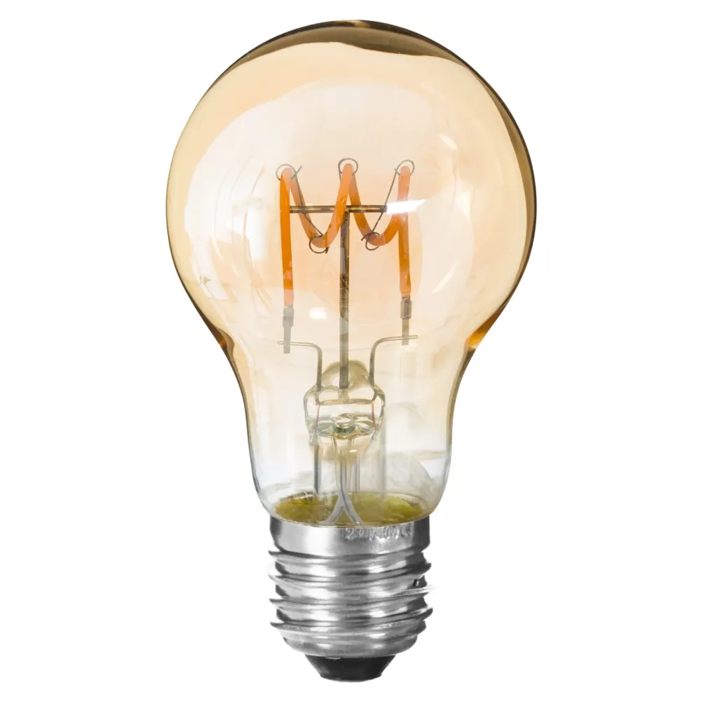 AMPOULE LED AMBRÉE NORMAL 2W E27