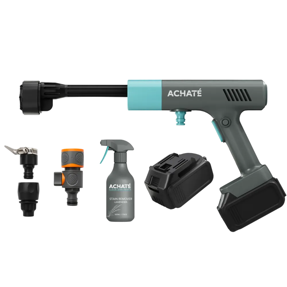 Achaté Kabellöser High Pressure Cleaner Bundle