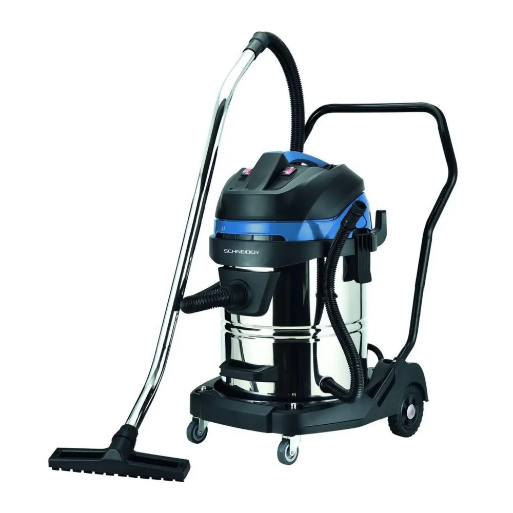 Aspirateur eau et poussière 60L 230V 2400W cuve basculante/2 moteurs