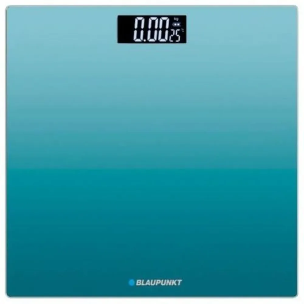 Balance Numérique de Salle de Bain Blaupunkt BP5007 Bleu Verre trempé
