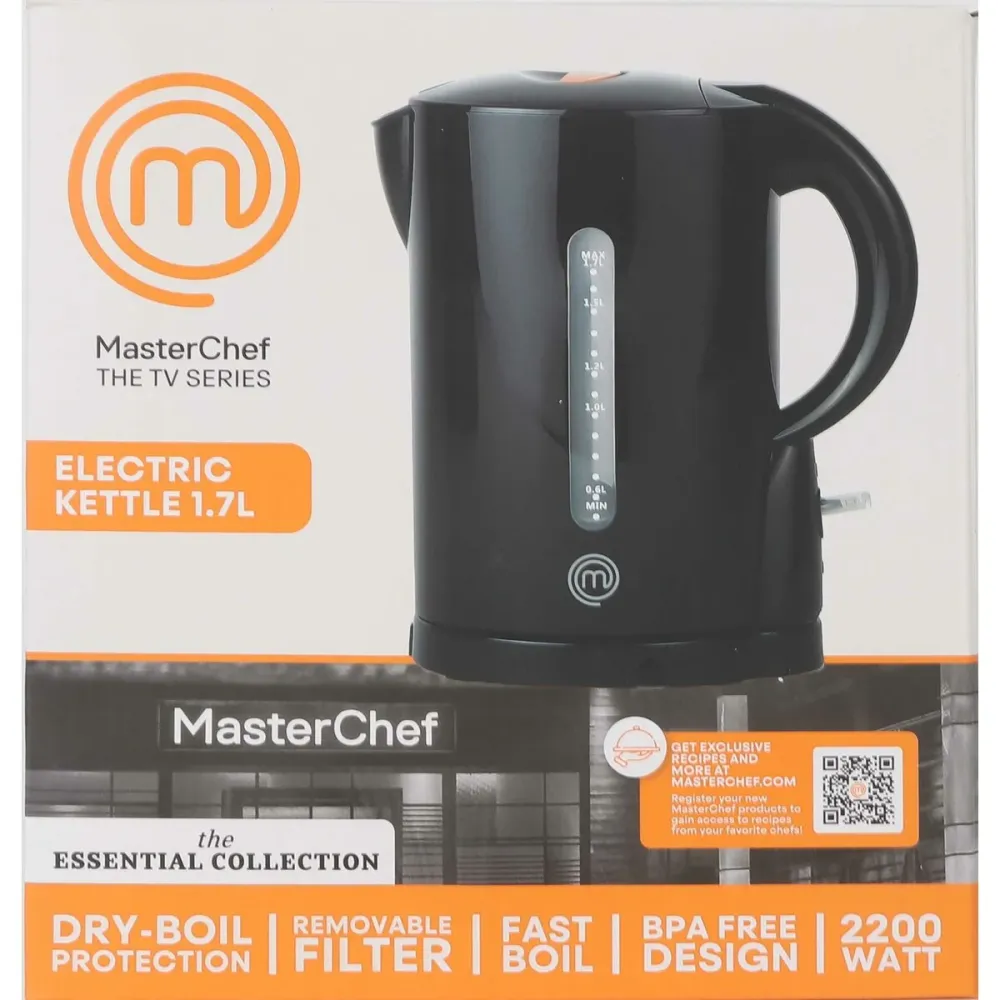 Bouilloire MasterChef 2200 W 1,7 L (3 Unités)