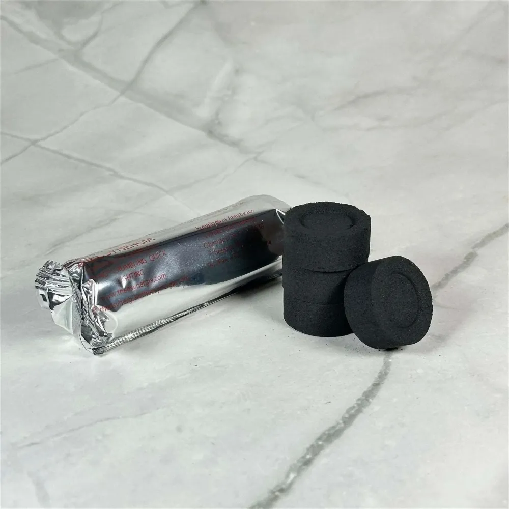 Charbon ardent 25mm (pack x6)