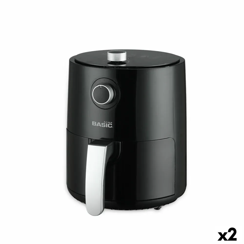 Friteuse à Air Basic Home Noir 1200 W 2,3 L