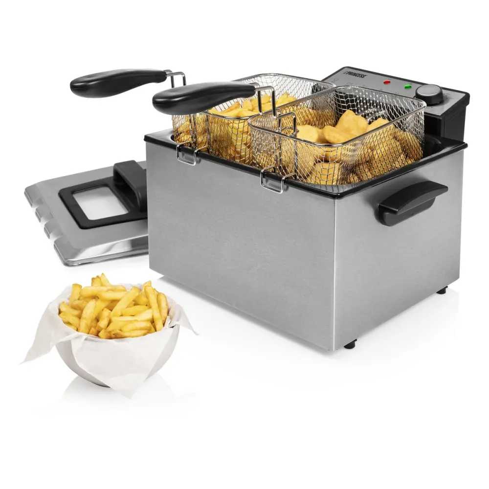 Friteuse Princess 01.185000.01.001FREIDORA Gris Argenté 5 L