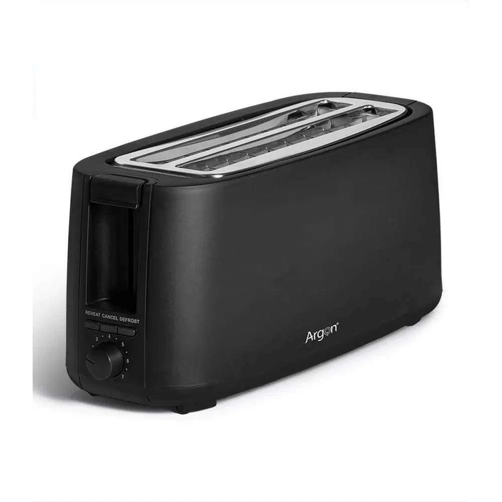 Grille-pain Argon Noir 1400 W