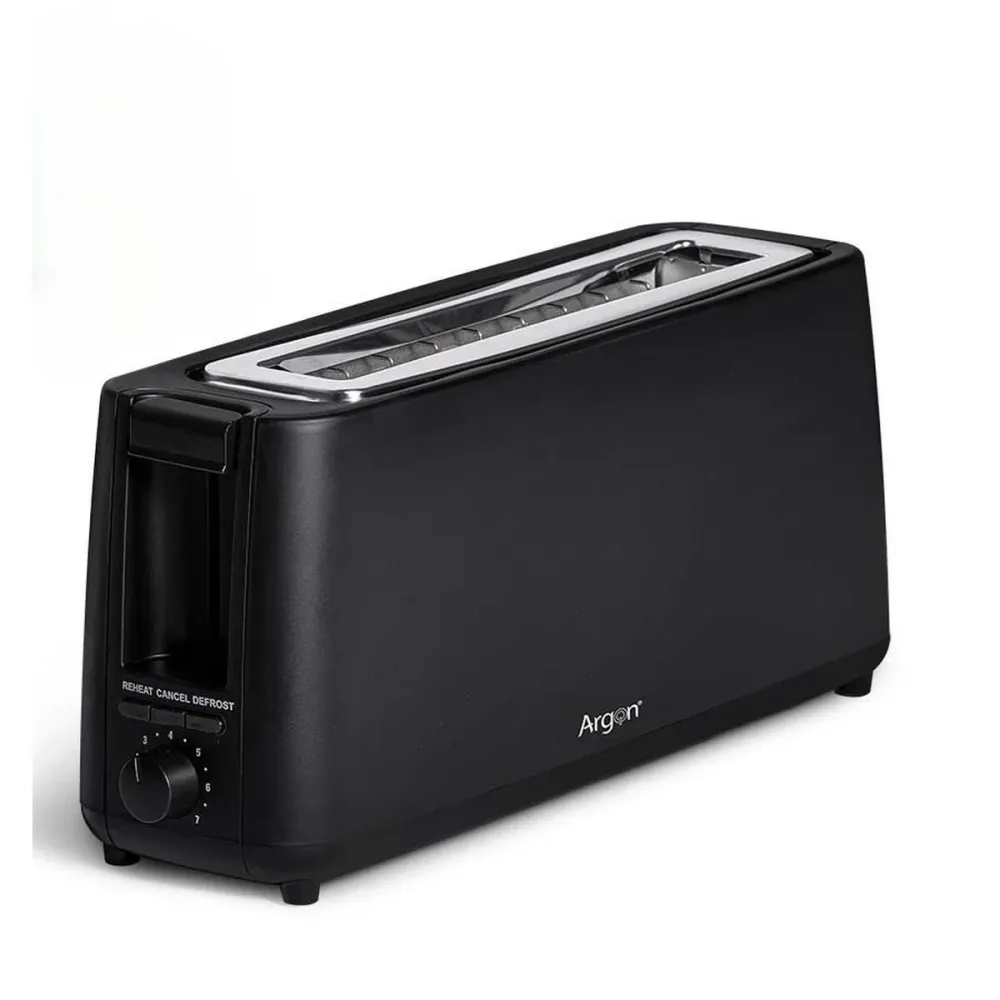 Grille-pain Argon Noir 900 W