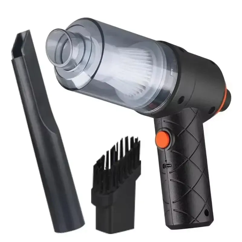 Mini aspirateur portatif sans fil avec forte aspiration – Nettoyage voiture et maison