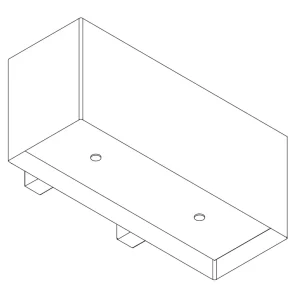 Wave 1120.100 LINE - Hotte aspirante murale 90 cm - acier inoxydable - recirculation moteur interne - LED