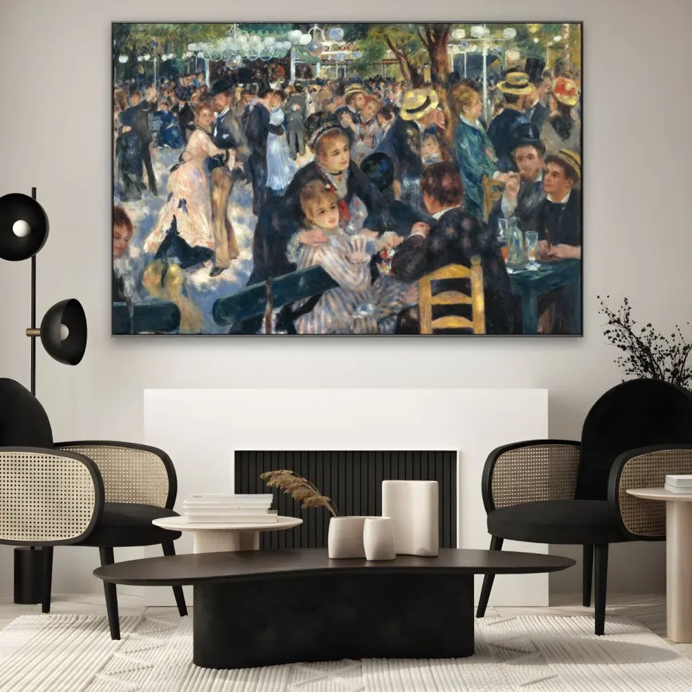 Bal du moulin de la Galette, Pierre-Auguste Renoir OGC