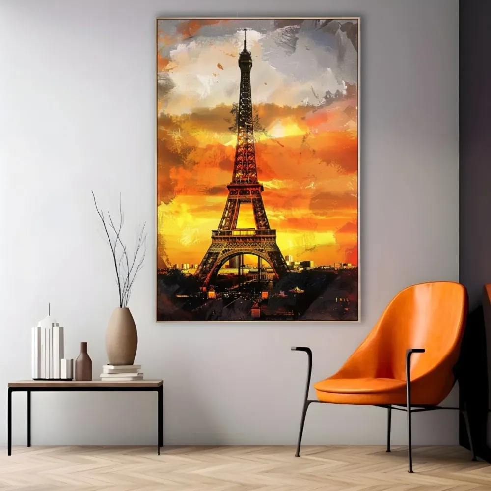 Coucher de soleil sur Eiffel OGC