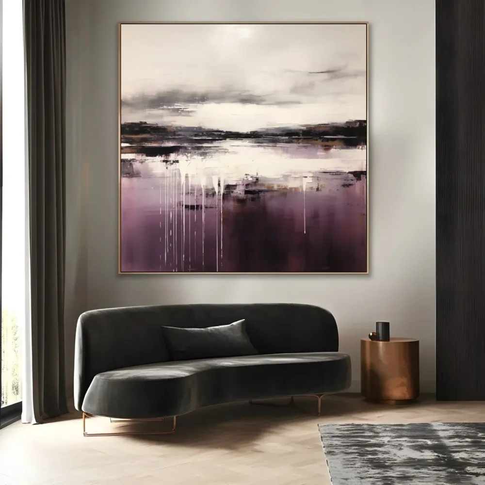 Coucher de soleil violet OGC