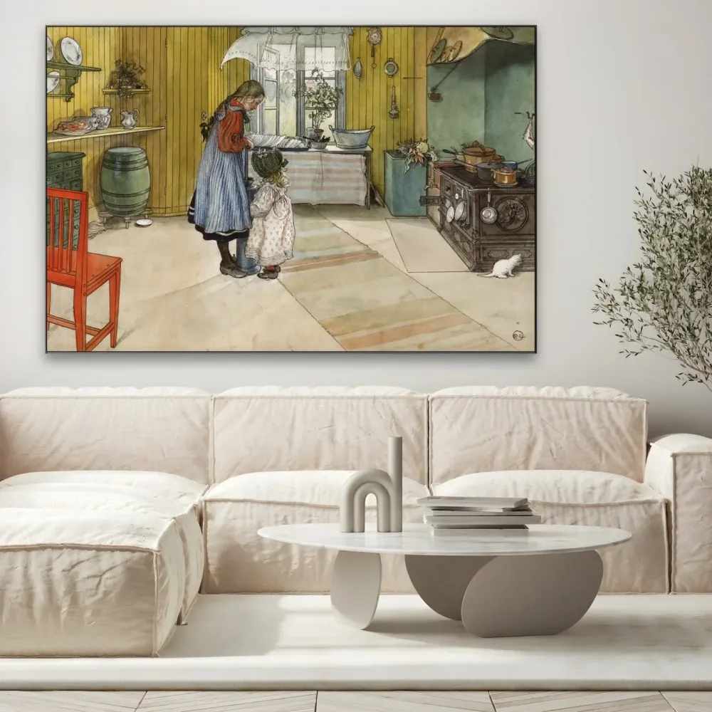 La cuisine, Carl Larsson OGC