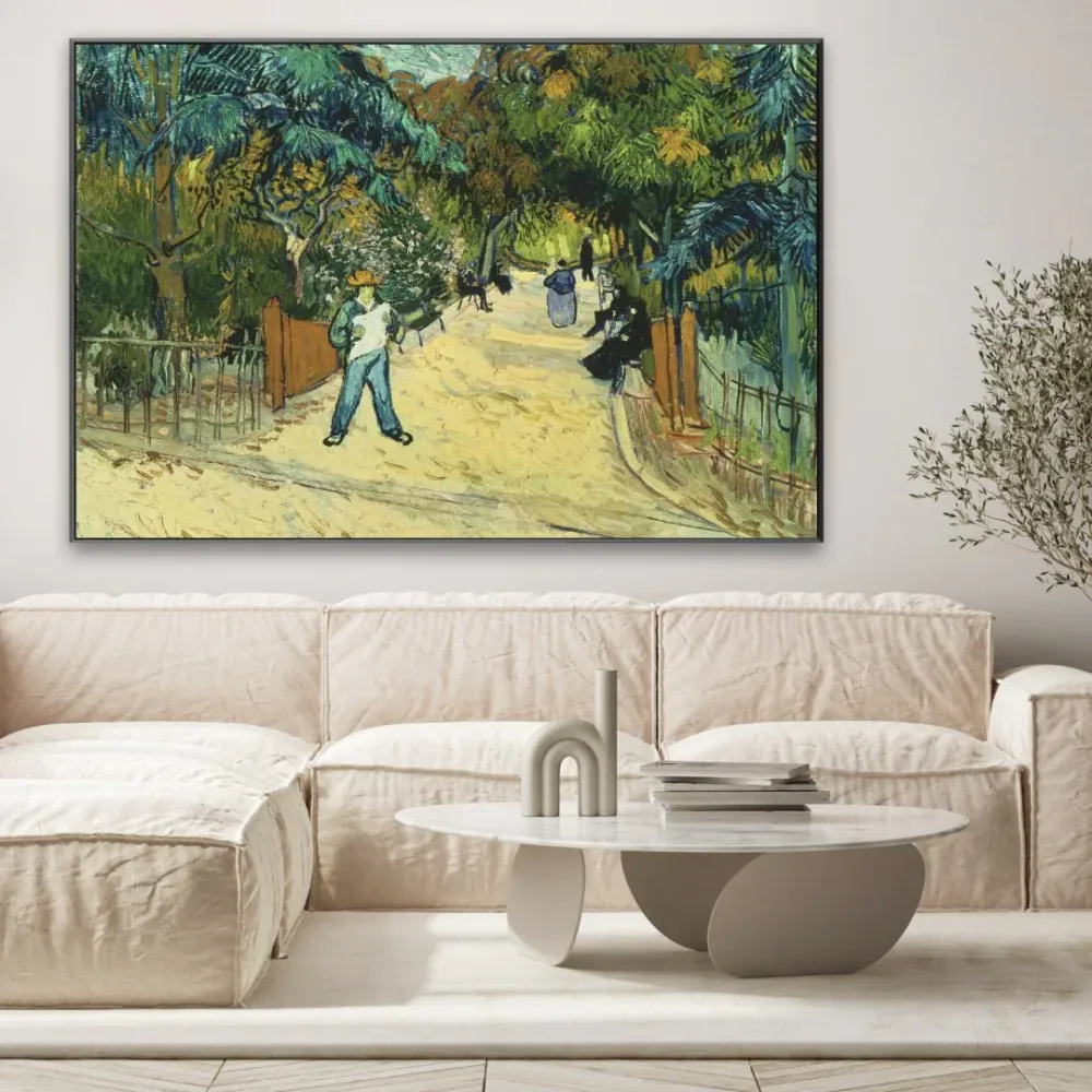 Entrée des jardins publics d'Arle, Vincent Van Gogh OGC