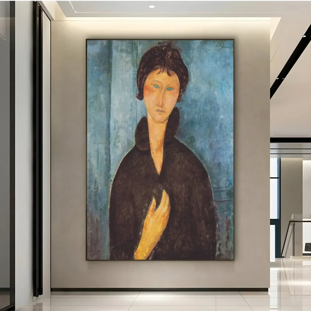 Femme aux yeux bleus, Amedeo Modigliani OGC