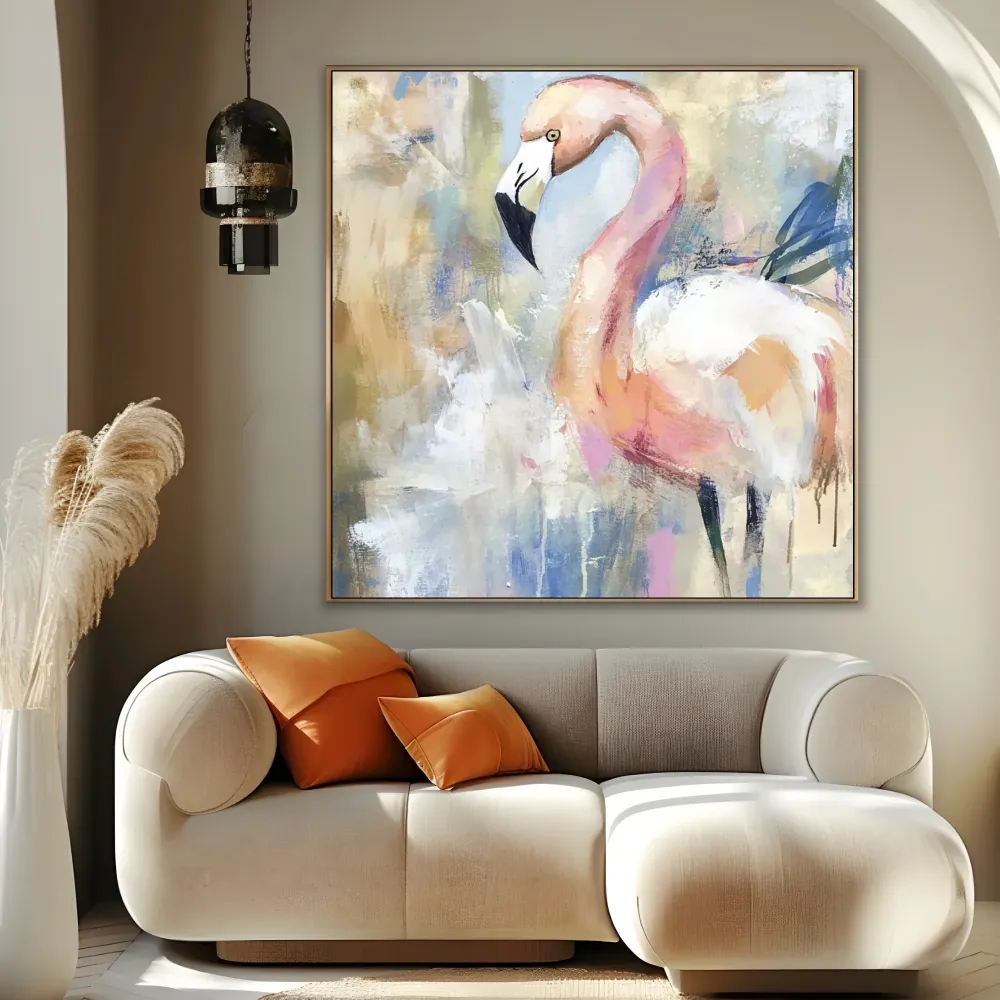 Flamant rose rêveur OGC