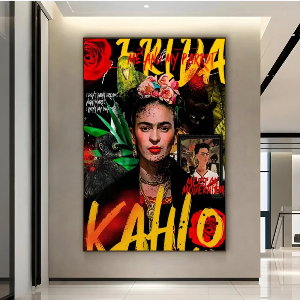 Frida Kahlo Graffiti Art OGC
