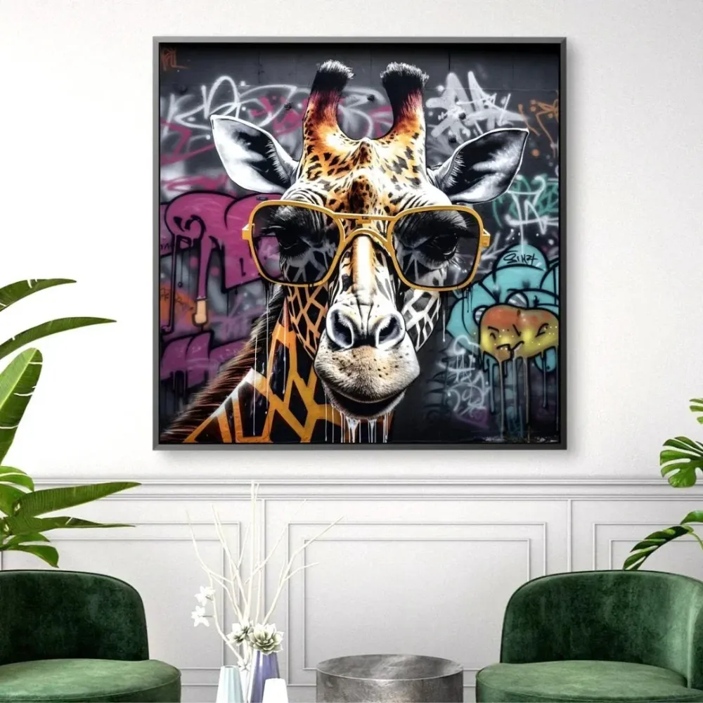 Girafe graffiti OGC