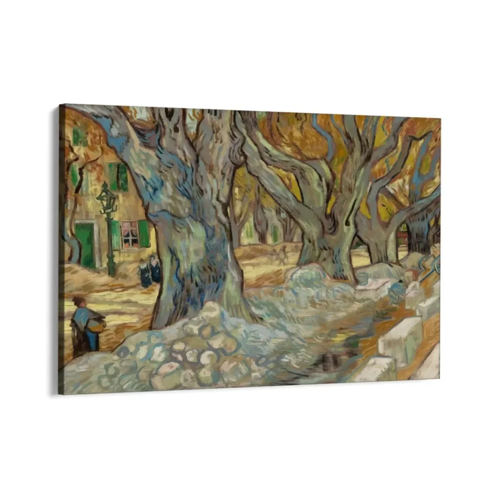 Les Grands Platanes, Vincent Van Gogh OGC