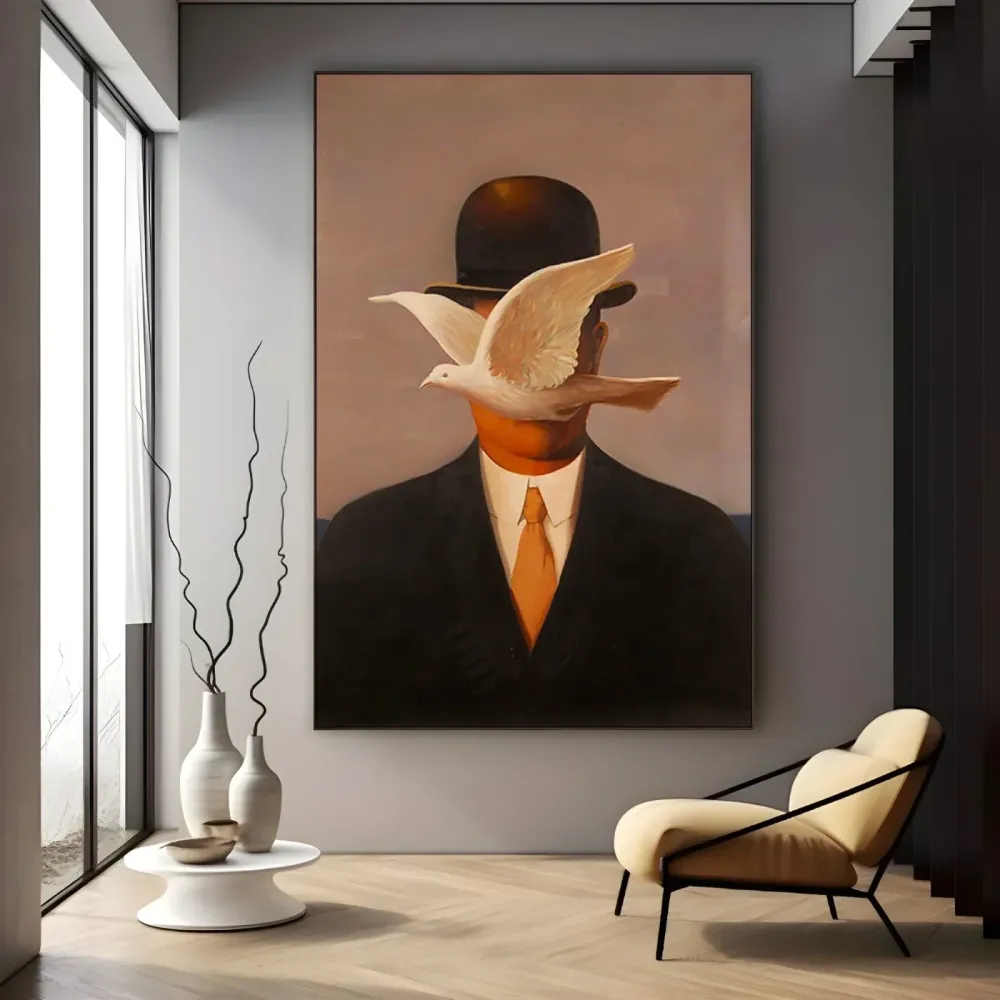 L'homme au chapeau melon, René Magritte OGC
