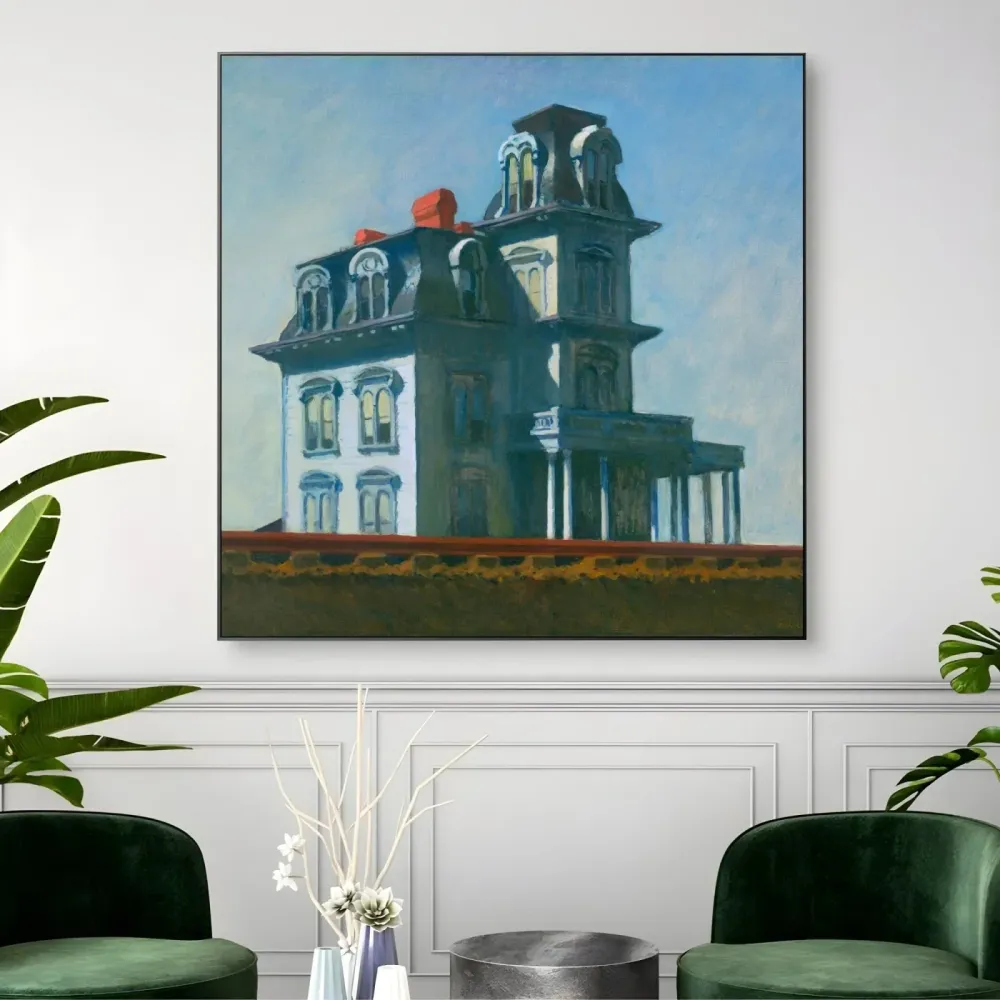 Maison près du chemin de fer, Edward Hopper OGC