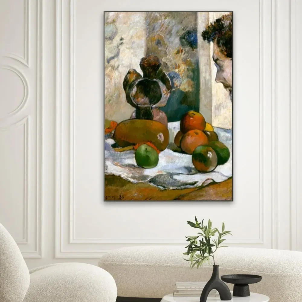 Nature morte avec profil de Laval, Paul Gauguin OGC