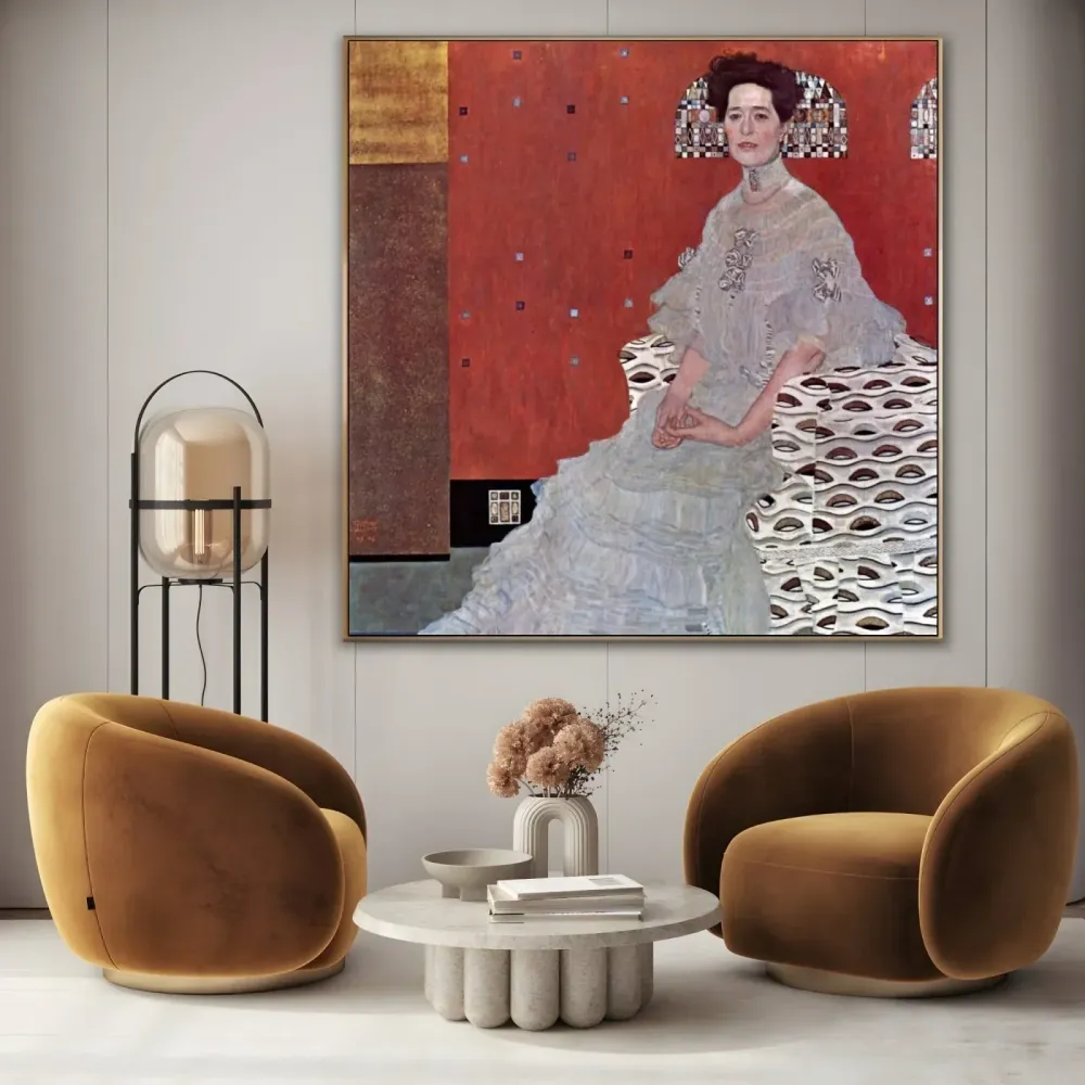 Portrait de Fritza Riedler - Gustav Klimt OGC