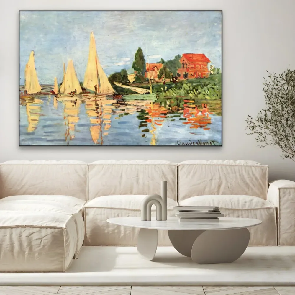 Regate ad Argenteuil - Claude Monet OGC