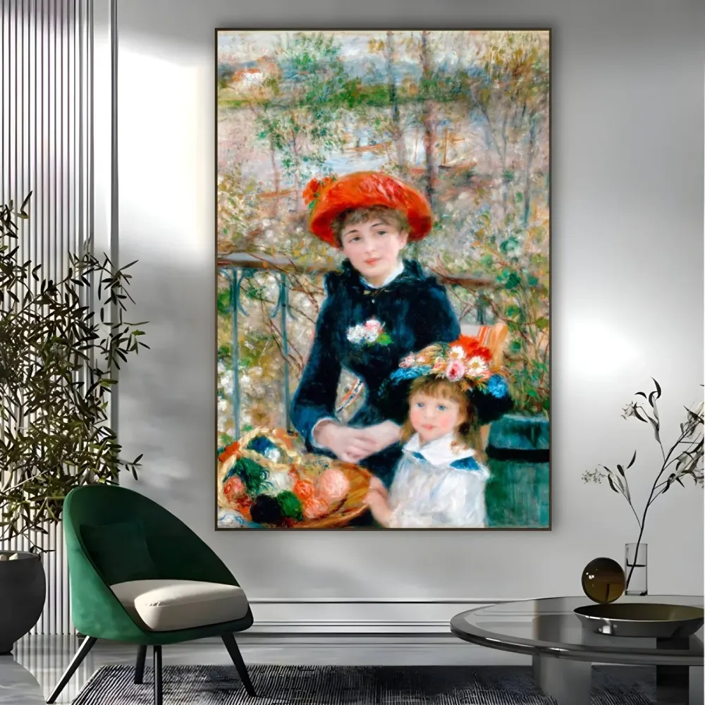 Sur la terrasse, Pierre-Auguste Renoir OGC
