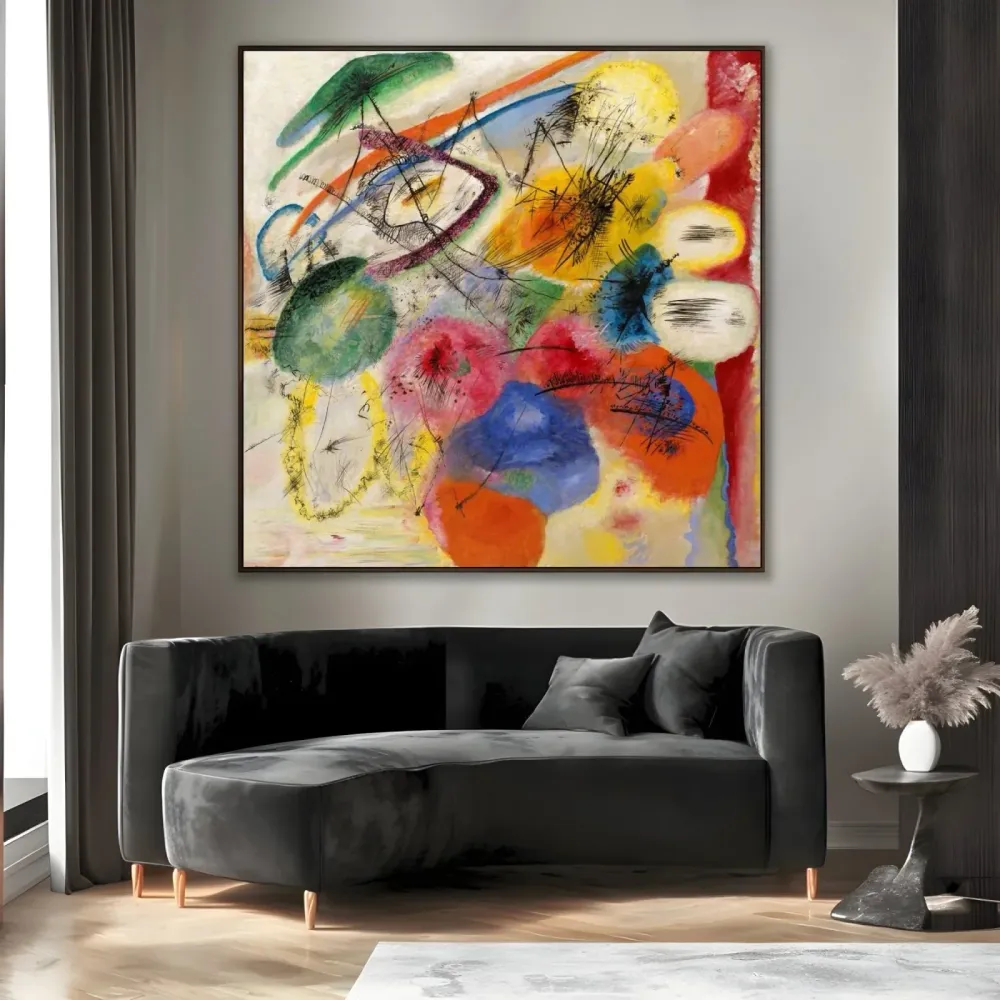 Traits Noirs, Wassily Kandinsky OGC