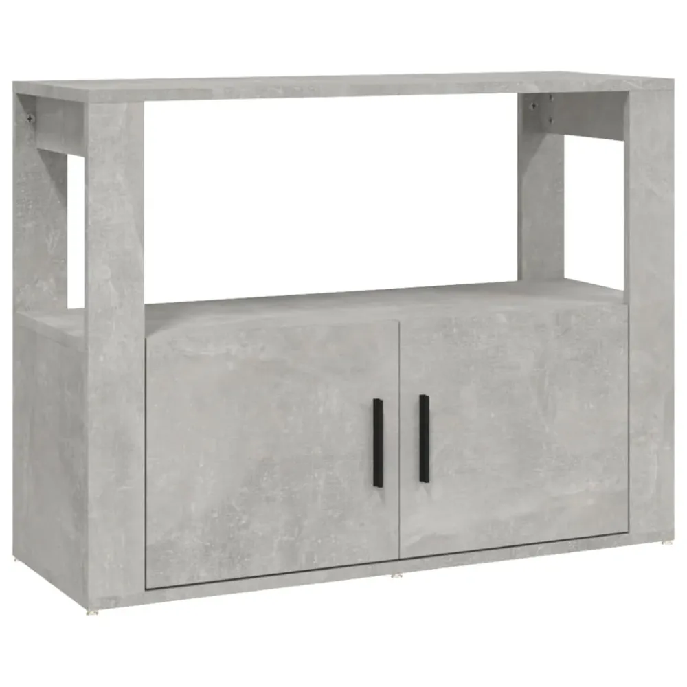 Buffet bahut commode armoire meuble de rangement organisateur cuisine salle de séjour salon 80 x 30 x 60 cm bois d'ingénie...