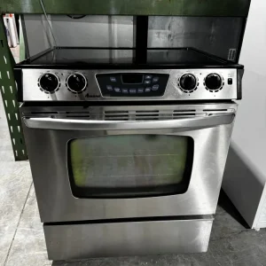 Cuisinière 30po Vitrocéramique inox. | AES3760BCS - Amana *** USAGÉ *** résistant à 500°C