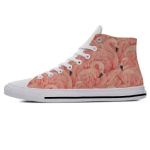 Baskets Flamant Rose pour Femme Royaume flamant rose