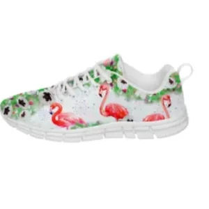 Sneakers Flamant Rose Femme Royaume flamant rose