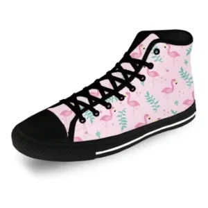 Sneakers Montantes Flamant Rose Royaume flamant rose