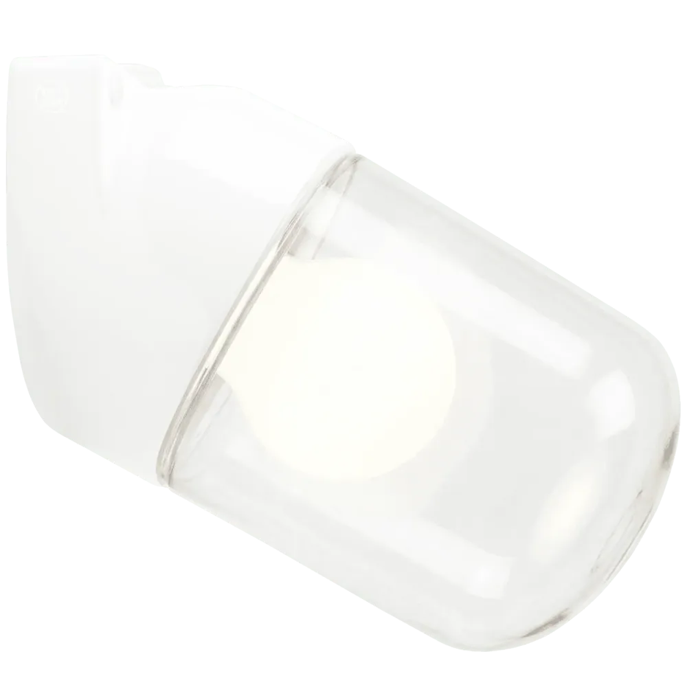 APPLIQUE MURALE ANGLE CERAMIQUE TRANSPARENT E27 DYKE & DEAN