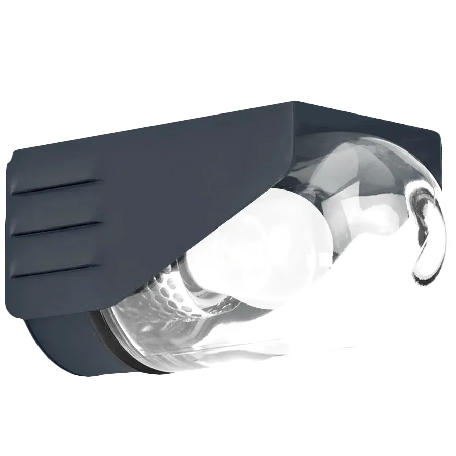 LAMPE MURALE DIFFUSEUR VERRE TRANSPARENT ROGER PRADIER