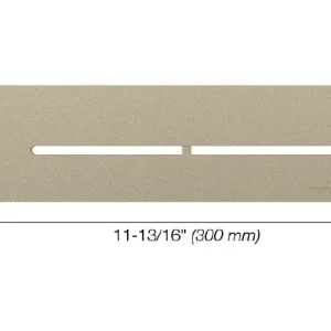 Schluter SHELF-N Étagère rectangulaire pour niche modèle Pure - aluminium crème