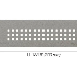 Schluter SHELF-N Étagère rectangulaire pour niche modèle Square - aluminium gris pierre