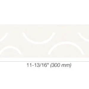 Schluter SHELF-N Étagère rectangulaire pour niche modèle Curve - aluminium blanc mat