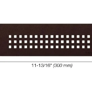Schluter SHELF-N Étagère rectangulaire pour niche modèle Square - aluminium bronze