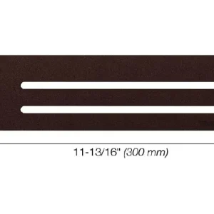 Schluter SHELF-N Étagère rectangulaire pour niche modèle Wave - aluminium bronze