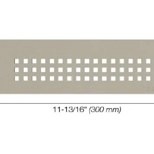 Schluter SHELF-N Étagère rectangulaire pour niche modèle Square - aluminium grège
