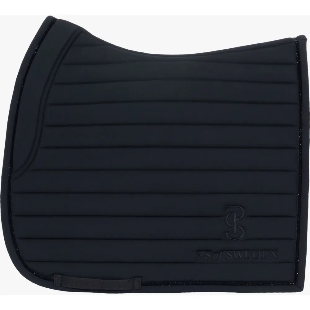 PS Sweden Tapis de Selle Stripe Dressage Noir