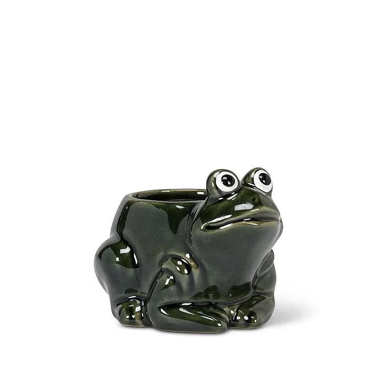 Cache-pot 4,5 po grenouille accroupie